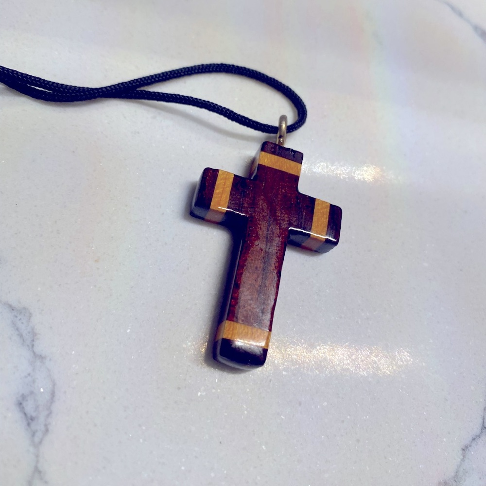 Cross Necklace Christian Catholic Communion Gift